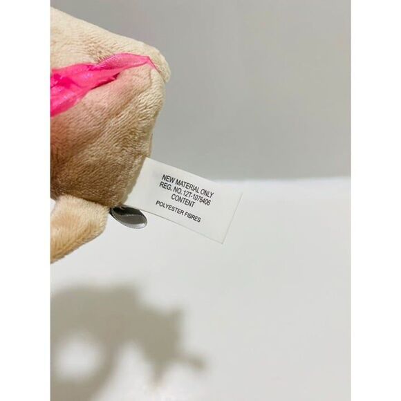 Hallmark 2016 Love Pug Plush with Pink Tutu and Tiara Girls Mini Stuffed Animal - Picture 9 of 10